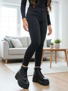 Women Ankle Boots & Booties - Black - View 6