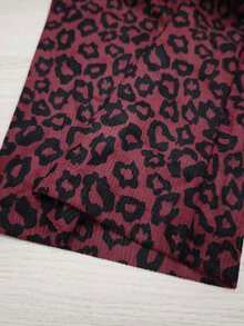 EMERY ROSE Plus Size Women Drawstring Waist Pockets Tapered Casual Sweatpants - Burgundy - View 4