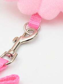 PETSIN 1SET Pet Angel Heart Tether With Pink Wings And Sweet Design - Multicolor - View 8