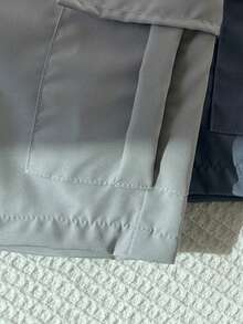 Souflis Souflis 3条装幼儿男童休闲工装短裤，柔软舒适，适合日常穿着、户外玩耍、上学、度假、运动、聚会 - 米色、军绿色、黑色 - 彩色 - 查看 6