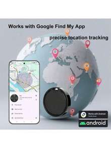 Untuk Android, Smart Bluetooth Anti Hilang GPS Tracker, Tag yang Kompatibel dengan Aplikasi Temukan Perangkat Saya (Find Hub), Tag Pelacak Udara untuk Android, Pencari Kunci GPS untuk Kunci, Tas, Koper, Dompet, Tas, Hewan Peliharaan. Hadiah Kembali ke Sekolah Natal - MultiWarna - View 11