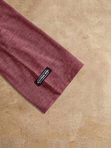 HIMLAND Camiseta de manga larga de unicolor casual para hombres, versátil para el otoño - Multicolor - Ver 5