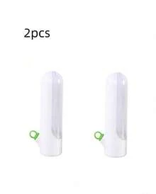 1个/2个装蔬菜保鲜盒，可保持香菜、芦笋等蔬菜新鲜，适用于冰箱冷藏，可保鲜瓶装香草，薄荷冰箱储存，可保鲜2-3周，蔬菜保鲜用品，返校用品，感恩节礼物，丰收节，家庭聚餐 - 彩色 - 查看 12