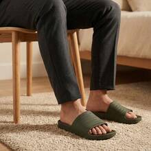 Men Sandals - Olive Green - View 2