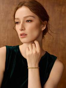 MOTF PREMIUM 女士链式手链 - 金黃色 - 查看 5