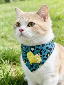 PETSIN 1 Pet Scarf; Dog Collar; Cat Bib; Adjustable Neck Gaiter; Pet Accessories; Pet Supplies
