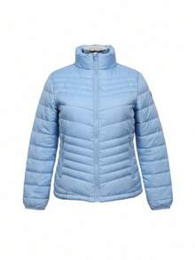 Chamarra Acolchada Ligera COLOR AZUL CIELO, CHAMARRA AZUL NAVY y CHAMARRA CAFE OSCURO 3PK para Hombre con Estilo Urbano, Diseño Moderno y Corte Casual, Abrigo de Moda para Clima Frío Ligero con Acabado Premium y Confort Diaria - Azul - Ver 3