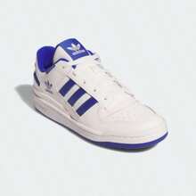 Adidas FORUM LOW CL Men Sneakers White Blue IH7829 - White Blue - View 2