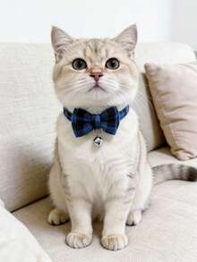 PETSIN 1 Pet Bow Tie Heart Collar Adjustable Neck Circumference Cat Collar Dog Collar Pet Supplies - Multicolor - View 7