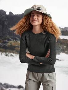 In My Nature 女士户外保暖修身T恤，秋冬季