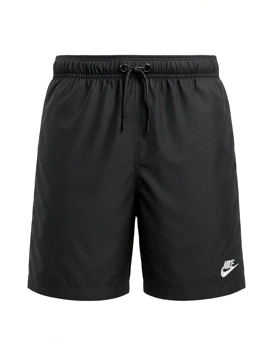 Nike Club Men's Shorts Black - Black/White - View 1