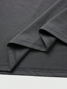 ROMWE MEN Street Life Men's Casual Printed Sleeveless Tank Top - Black - View 7