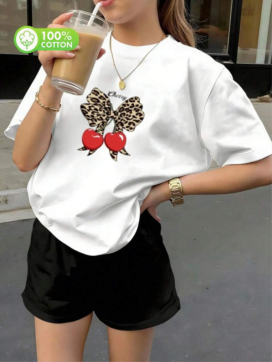 algodón puro t shirts girls clothes shirts girl clothes teen girl clothes kids clothes girls mommy and daughter matching outfit shirts for teen girls clothes graphic kpop cute tops teen girls clothes girls clothing girls shirts kpop demom hunters - Blanco - Ver 1