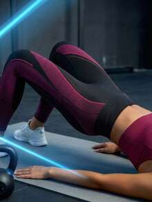 Innovista Nahtlose Sport-Leggings mit hoher Unterstützung, hochgeschnittenem Bund, V-Rücken, für täglichen Athleisure-Stil, Yoga, Pilates, HIIT-Training, Büro bis Gym, Aktivbekleidung Unterteil, butterweich, strukturierte Hose, Bewegungskomfort, Bauchkontrolle, Kompression, Kniebeugen-geeignet, nahtlos, für Cardio, Outdoor-Übungen, UV-Schutz, rot, schwarz, Fitness für arbeitende Mütter