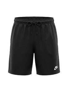 Nike Club Men's Shorts Black - Black/White - View 1