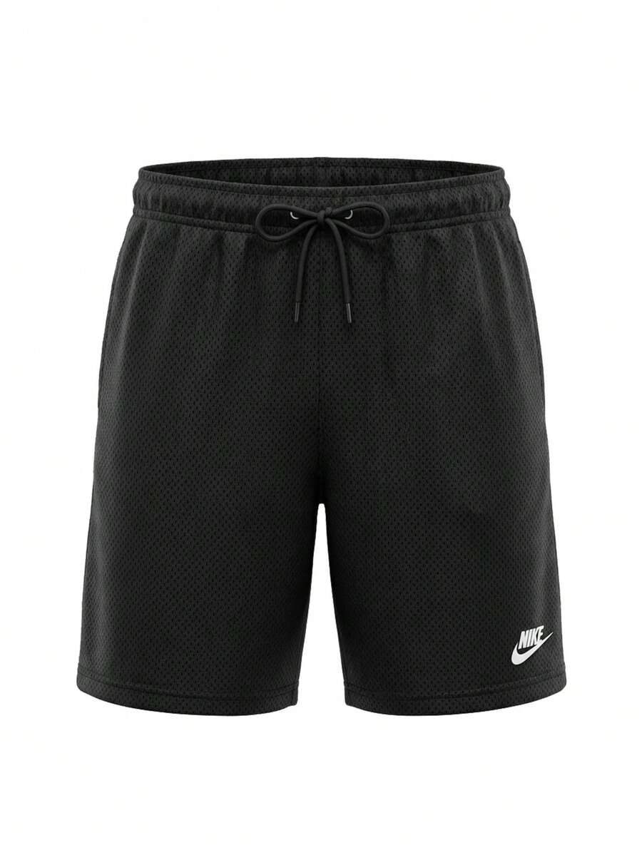 Nike Club Men's Shorts Black - Black/White - View 1