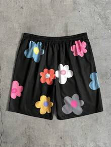 Men's AXEPEAK Casual Fashionable Street Shorts - Multicolor - View 2