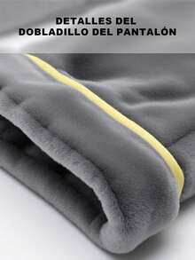 COTOLO Pijamas mujeres pijamas de mujer pijamas navideñas familiares pijama conjunto de pijamas de franela para mujer con estampado de patito, corte regular, color azul y blanco combinado, estilo adorable, para uso en el hogar - Gris (fresa) - Ver 7