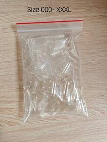 100 粒空胶囊素食尺寸 000/00/0/1/2/3/4 粒胶囊，100 粒优质空胶囊，透明空 0 粒胶囊用于 DIY 补充剂填充、秋季装饰、圣诞节装饰、客厅装饰、墙壁装饰、卧室窗帘， - Clear, Vegan-100 Count - 查看 11