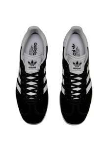 Adidas Gazelle Unisex Sneakers Core Black / White / Gold Metallic BB5476 - 核心黑/白/金金屬色 - 查看 2