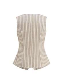 Ellevyn Bộ đồ kẻ sọc 2 món dành cho nữ, thanh lịch cho công sở, thời trang và thoải mái khi mặc. - Nhiều màu - Xem 2