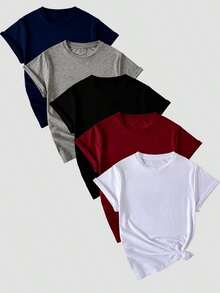 Women T-Shirts - 5PCS Multicolor 2 - View 11