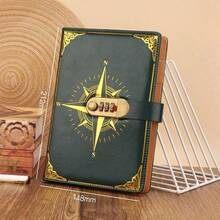Lock Diary For Women & Men With Pen, A5 240 Pages Journal With Lock, Vintage Edge Refillable Leather Journaling Notebooks - A5 - View 16