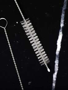 10 piezas Limpiadores de pajitas, Cepillo limpiador de pajitas de vidrio reutilizable para taza, Cepillo limpiador de pajitas de tubo flexible extra largo, Juego de cepillos limpiadores de diferentes tamaños para pajitas de boba, pajitas para biberón de bebé de 12 pulgadas, 8 pulgadas - Multicolor - Ver 8