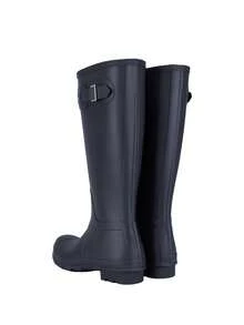 Hunter Original Tall Rubber Men's Calf Length Boots Navy Blue MFT9000RMA