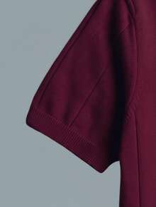 Men Knit Tops - Zang red - View 3