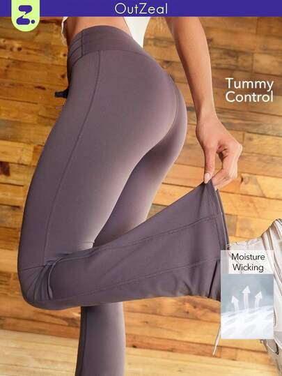 OutZeal Women Soft Warm Tummy Control High Waist Sports Legging Winter Daily Casual