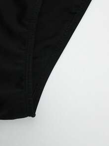 Horizaway 男士 O 形环细节纯色泳裤 纯色工字泳裤