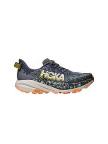 Hoka Women's Running Shoes Mesh Upper Supportive Rubber Outsole Outdoor Commuting Training Grey 1147811-GMC - Grey Skies/Cosmic Grey - View 1