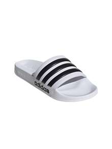 Adilette Shower Unisex Slides Cloud White / Core Black / Cloud White GZ5921 - Black and White - View 2