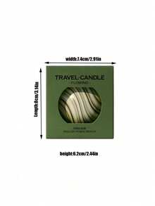 Joivida 1件球形桌面节日装饰品，优雅圆形蜡烛套装，适用于圣诞树、壁炉架、书架装饰，创意纪念品，小礼物，香氛，婚礼回礼，斋月节 - 彩色 - 查看 11