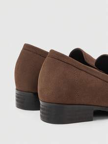 Sleekvia Women's Casual Versatile Commuting Minimalist Loafers Valentine's Day - Brown - View 9