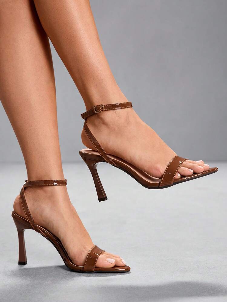 CUCCOO SZL Women's Elegant Commuter Buckle Heeled Sandals