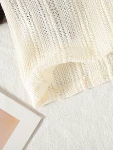 SHEIN Playful Pals 2pcs Baby Boy Summer Fashion New Breathable Stylish Mesh Hollow Design Sleeveless Vest Set - Multicolor - View 6