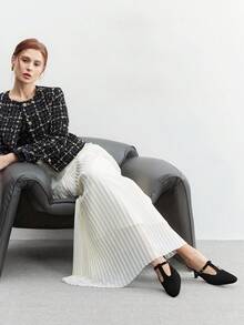 CUCCOO BIZCHIC 女士时尚高跟鞋，优雅舒适的通勤女鞋 - 黑色 - 查看 10