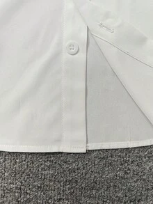 Manfinity Dauomo Men's Minimalist Urban Fitted Shirt Set - Multicolor - View 4