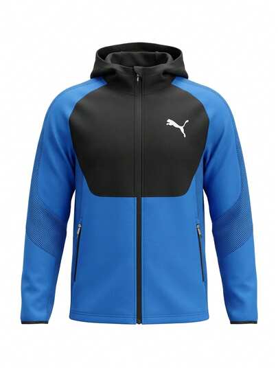 Puma Evostripe Men's Full-Zip Hoodie Blue