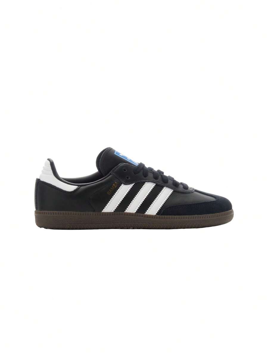 Adidas Samba OG Unisex Sneakers Core Black / Cloud White / Gum IE0876 - Core Black / Cloud White / Gum - 查看 1