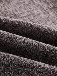 Ellevyn Women's Pleated Wide Leg Loose Casual Office Pants - Brown - View 7