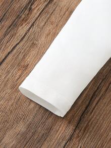 Emery Rose Kids Emery Rose Kids 少女长袖上衣，纯色泡泡袖修身长袖衬衫，春秋季穿着，舒适百搭，时尚可爱，适合日常外出、度假、家庭聚会、时尚活动、上学等场合，是完美的圣诞节和生日礼物。 - 白色 - 查看 5