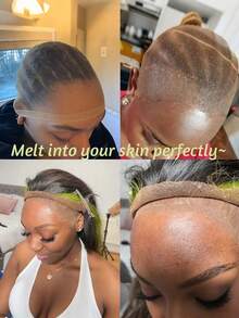 Bán sỉ 10-100 chiếc mũ trùm tóc giả siêu mỏng trong suốt - Mũ trùm tóc HD với lưới nylon co giãn dành cho tóc nối, thoáng khí, vô hình và thoải mái - Hoàn hảo cho tóc nối và tóc giả. - Màu be - Xem 8