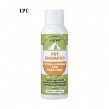 1pc/2pcs Sampo Hewan Peliharaan Bebas Air Mata - Cocok Untuk Hewan Peliharaan dengan Kulit Sensitif, Formula Anak Anjing, Juga Cocok Untuk Kucing Dan Hewan Kecil, Produk Perawatan Anjing Bebas Air Mata, 3,38 Fl Oz. - MultiWarna - View 9