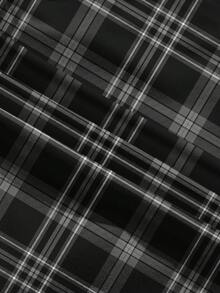 Attitoon Bộ 2 món gồm áo hai dây ren và quần short xếp ly kiểu retro thoải mái, đa năng, in họa tiết kẻ caro dành cho nữ, phù hợp cho mùa hè, hoạt động ngoài trời, phong cách đường phố, sân bay, sang trọng, phong cách Y2K. - Nhiều màu - Xem 4