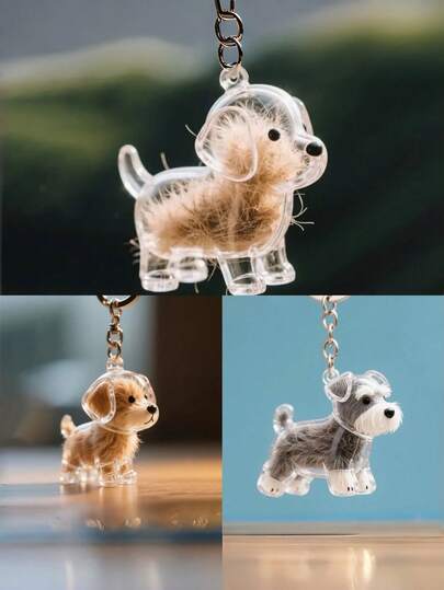 Crystal Clear Acrylic Pet Hair Keepsake Capsule Locket Memorial Charm Paw Print Design Cute Fur Collection Storage Box Keychain Pendant Decorative Dustproof Display Case Pet Loss Memorial Gift For Pet Lovers Owners Remembrance Sympathy Birthday Christmas Home Decor Hot