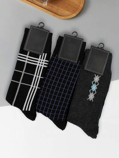 Calcetines largos para hombre | 12 pares