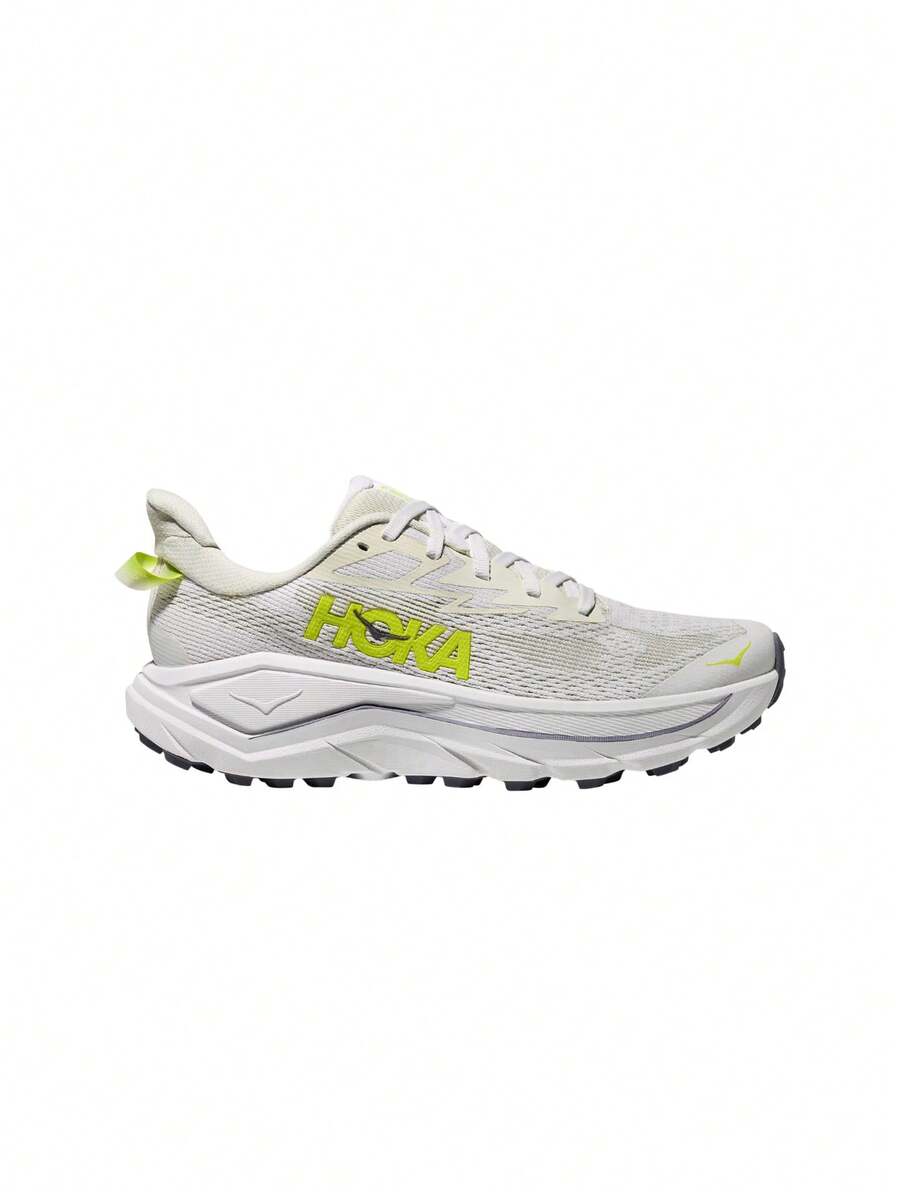 Hoka Challenger 8 Women's Shoes White / Neon Citrus 1168717 - White/Neon Hoka Citrus - 查看 1